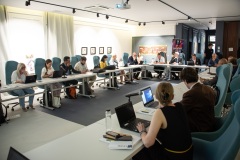 Opening, introduction. Sessions. Photo: Dragoș Irimia