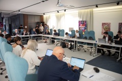 Opening, introduction.  Sessions. Photo: Dragoș Irimia